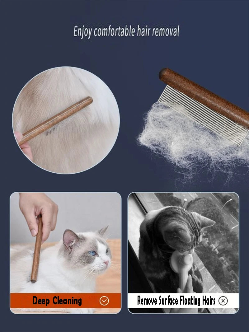 Stainless Steel Pet Hair Remover Comb