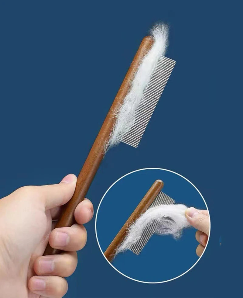 Stainless Steel Pet Hair Remover Comb