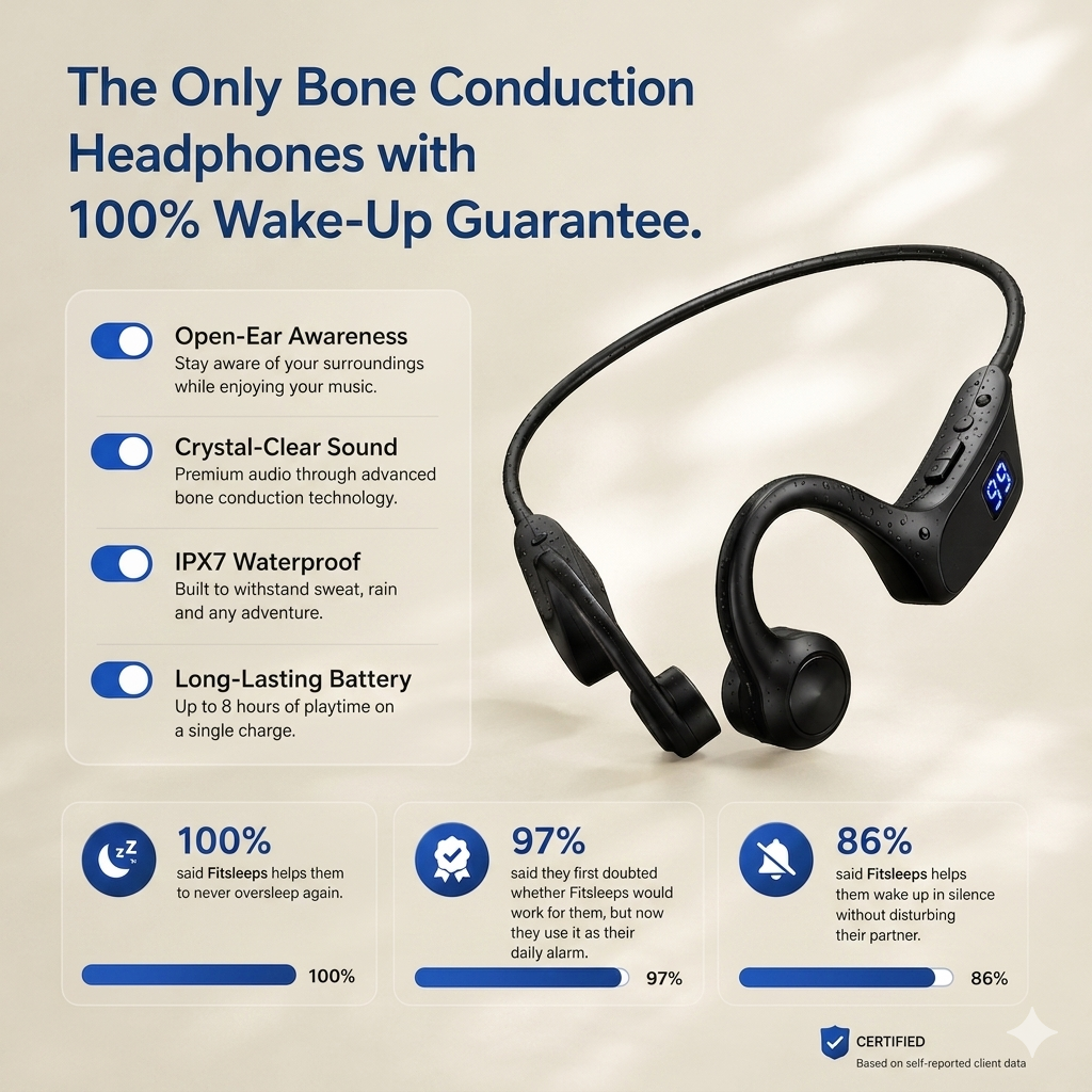 Bone Conduction Earphones - Bluetooth