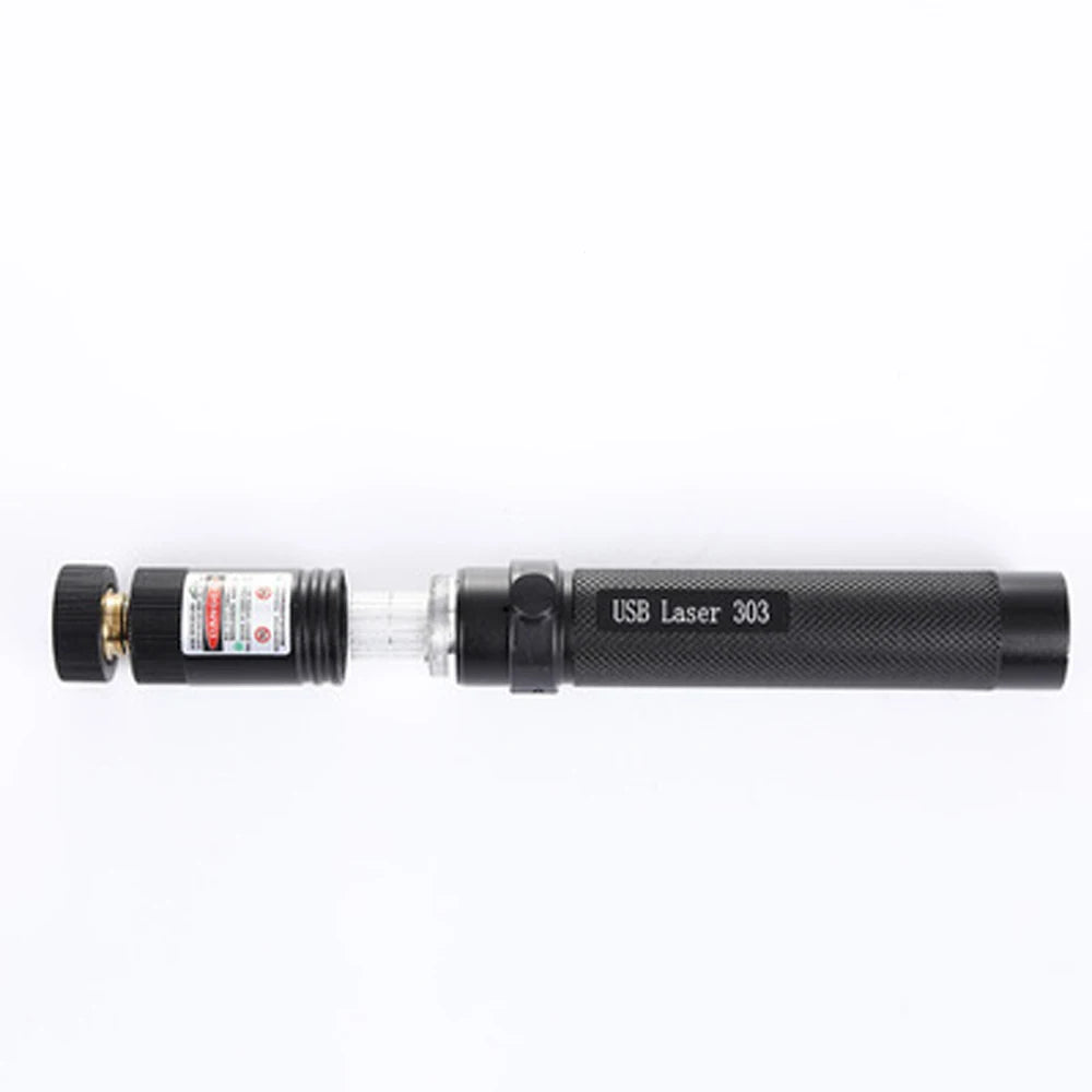 2-in-1 Cat Laser Pointer Keychain with LED Flashlight – USB Rechargable